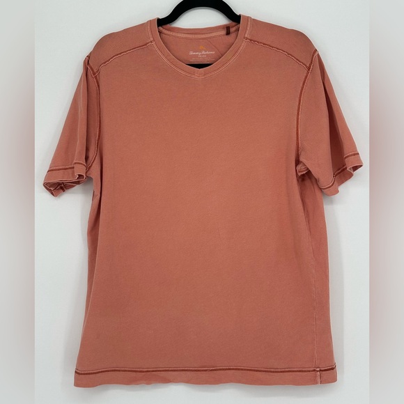 Tommy Bahama Other - #297- Tommy Bahama‎ Men's Short Sleeve Tee in Coral/Rust Color